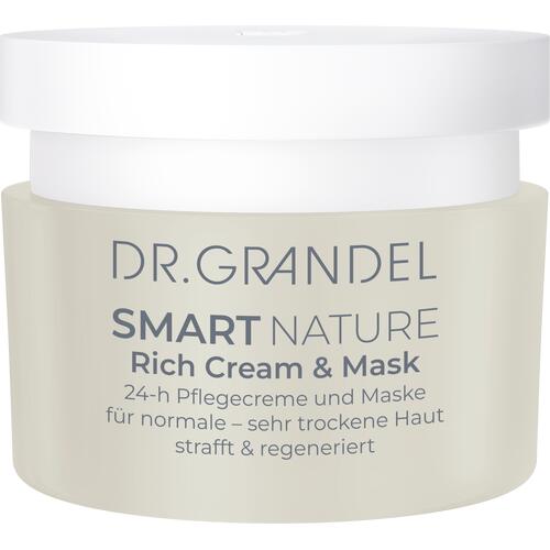 Barojošs sejas krēms ar peptīdiem & maska SMART NATURE